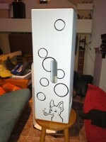 Fennec blowing bubbles (speaker cab art)