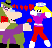 Hooded Claw X Penelope Pitstop Early Valentines Picture 