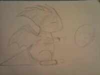 baby dragon...