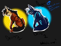 New character, help me choose design