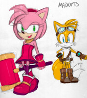 Sonic Boom and Shadow Boom Gear swap by 455510 -- Fur Affinity