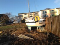 Ship on land bridge? 1