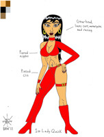 Model Sheet--1st Lady Quick
