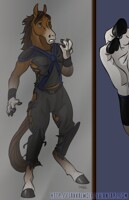 LSC: Post TF Human -> Anthro Horse