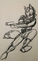 Fox McCloud Sketch