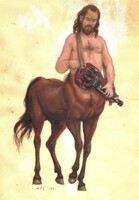 Self-Portrait With Hurdy-Gurdy