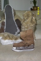 Rabbit paws redone and size comparison