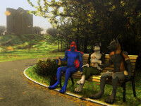 Lunch in the Grounds. 