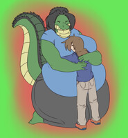 Mama gator snugs
