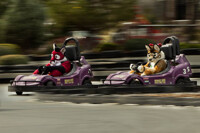 Fursuit kart racing at BLFC 2014