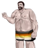 Beefy human bear