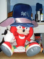 Knuckles in Almighty Stitch Hat