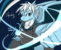 [OC]Baweid's battle-form.