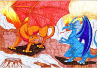 two dragons