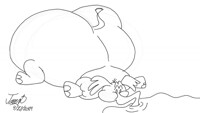 Chocolate lake filled Golias
