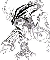 Steel legs, Iron Claws