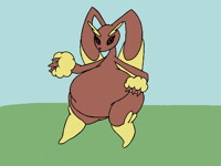 Look, now its a fat lopunny