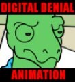 Digital Denial (Cartoon)