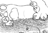 Wall of Paws [Commission]