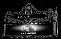 badge of lucky my lil hot dog :P