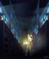 Triptych - In the archives