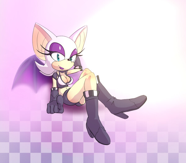 rouge SA2 alternate outfit by ken17 -- Fur Affinity [dot] net