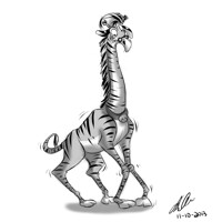 SPECIES SWAP! Tiger Giraffe? 
