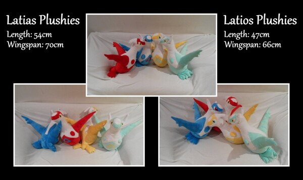 shiny latios plush