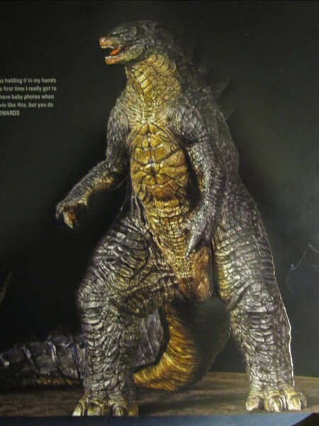 godzilla 2014 maquette