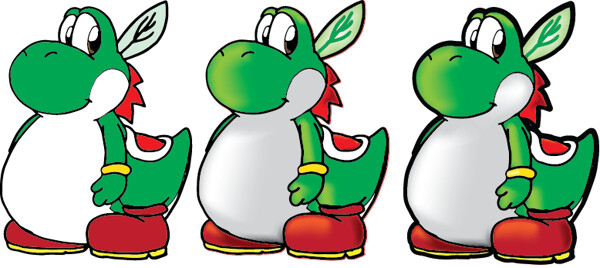 Yoshi chief color progression by BluBurd -- Fur Affinity [dot] net