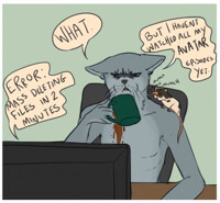 [Guest Art] WHAT D< by Atroquine