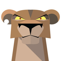 Zira stylized minilast icon.