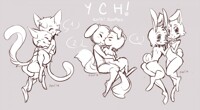 YCH Chibi-Couple Preposes! -CLOSED-
