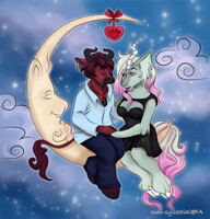 I love you to the moon an back. 