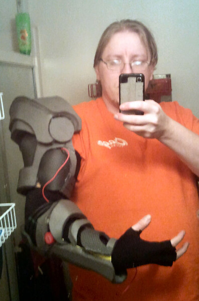 Julian Robotnik Cosplay WIP Robotic Arm by TanekXavier Fur