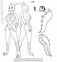 Refsheet - Zhivagod - Dragon S tail (F,L,D)