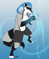 Wing it colored sketch for Lance_Drake