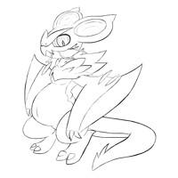 Noivern vore sketch