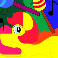 MLP Yu-Gi-Oh Card Art MLP Chubbiest Fiesta Flare