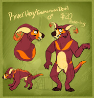Tasmanian River Hog [ADOPT]