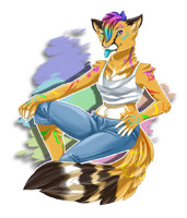 Tye Dye Badge ^_^