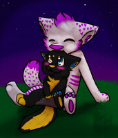 Peaceful Night Outside ~by Deikitten