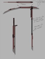 Kamen Rider Steel Reaper's Blade Concept