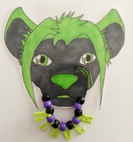 (C) youknowthatimToxic Hanging letter badge