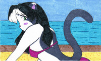 Jo at the Beach