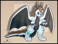 Shiny Mega Charizard Y by WillowSeeker -- Fur Affinity [dot] net