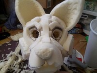 Foam Base for First Fursuit Head by RubySable -- Fur Affinity [dot