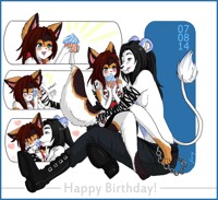 Happy Birth- *squish*