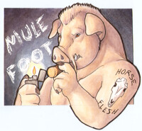 Mulefoot Badge