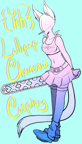 Crystal Lollipop Chainsaw by gameboysage -- Fur Affinity [dot] net